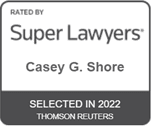 Super Lawyers Casey G. Shore